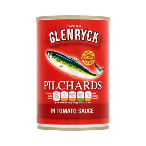 Glenryck Pilchards in Tomato Sauce