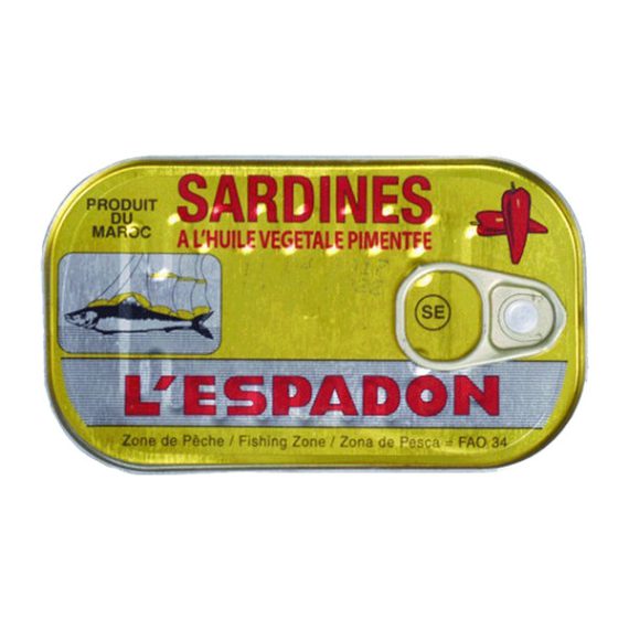 L’Espadon Sardines Chilli